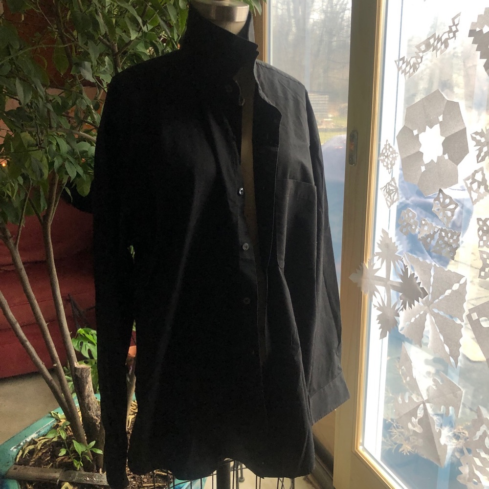 YSL Black Dress Shirt